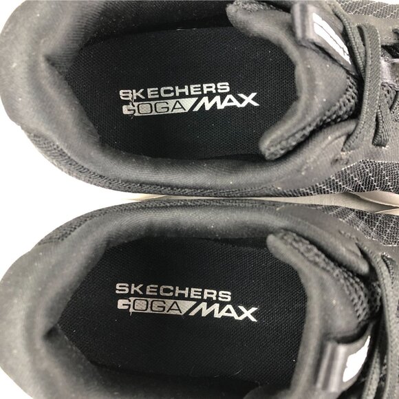 Skechers Womens Size 6 Go Walk Joy Black GogaMat Lace-Up Walking Sneakers 179021 - Picture 12 of 14